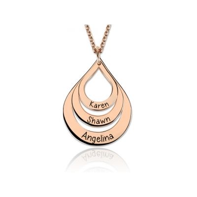 Drop Shaped Necklace