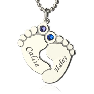 Baby Feet Necklace
