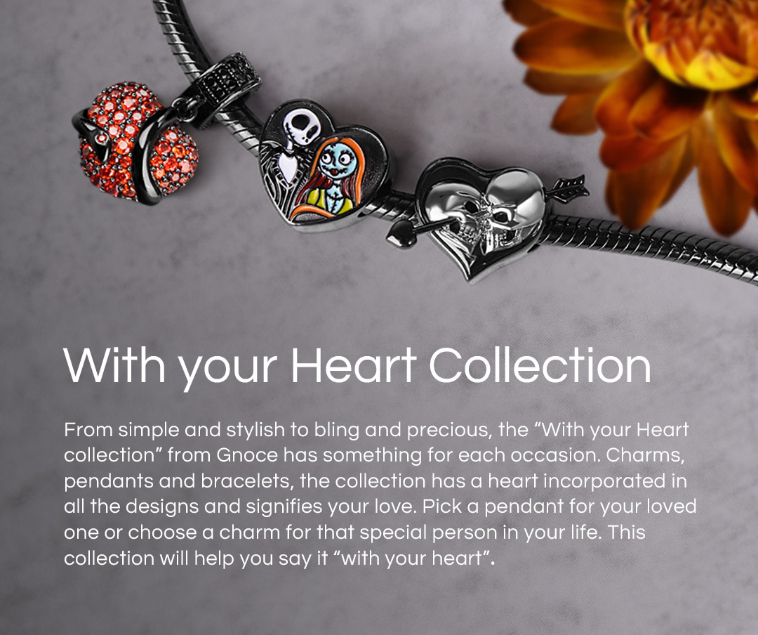 Heart Jewelry, Silver Heart Jewelry - Gnoce.com